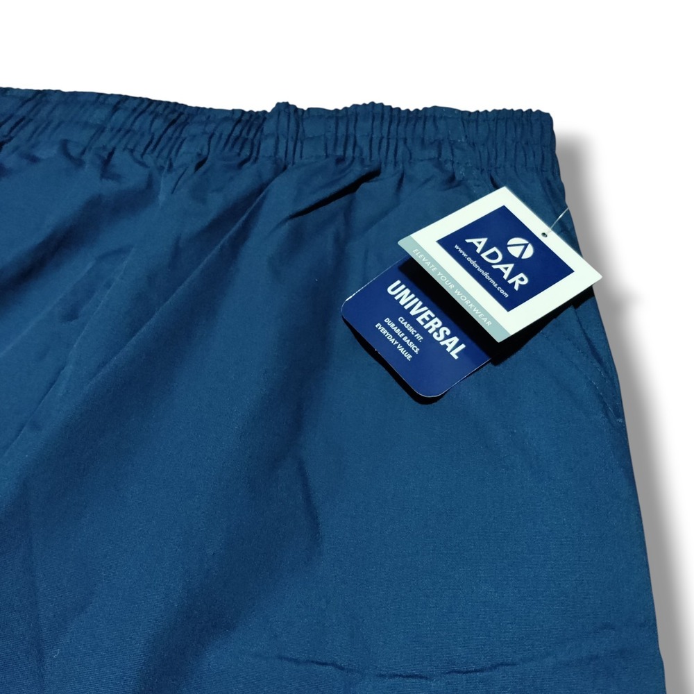 Adar Men Workwear Medical Nursing Doctor Uniform Scrub Pant New Blue Size Medium